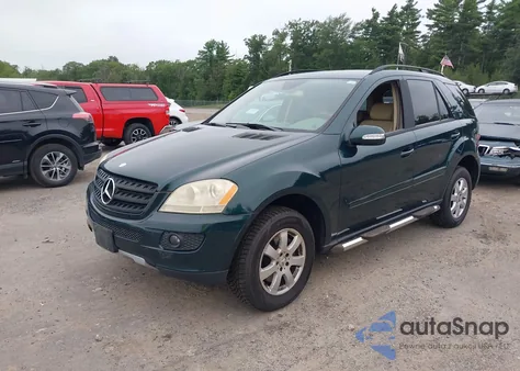 2006 Mercedes-Benz Ml 350 4Matic from USA, damaged, VIN 4JGBB86E76A017784